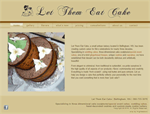 Tablet Screenshot of letthemeatcakewa.com